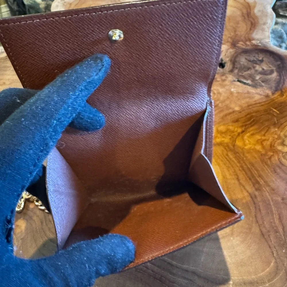 Louis Vuitton Monogram Portefeiulle Elise Trifold Wallet Brown - Picture 8 of 17